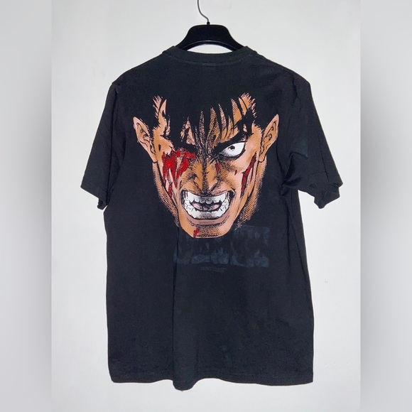 Berserk Anime Tee L 1/1 Demon Forbids Bootleg UNI Manga JP​​ - Picture 8 of 8